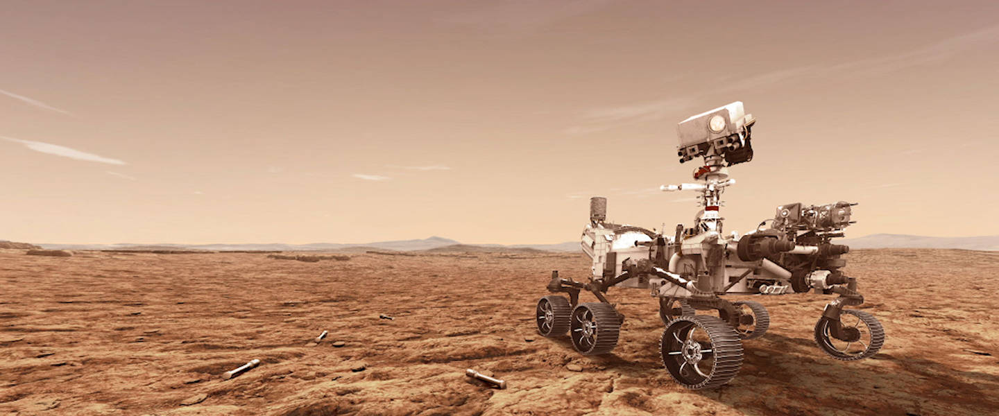 Mars Rover News Slider