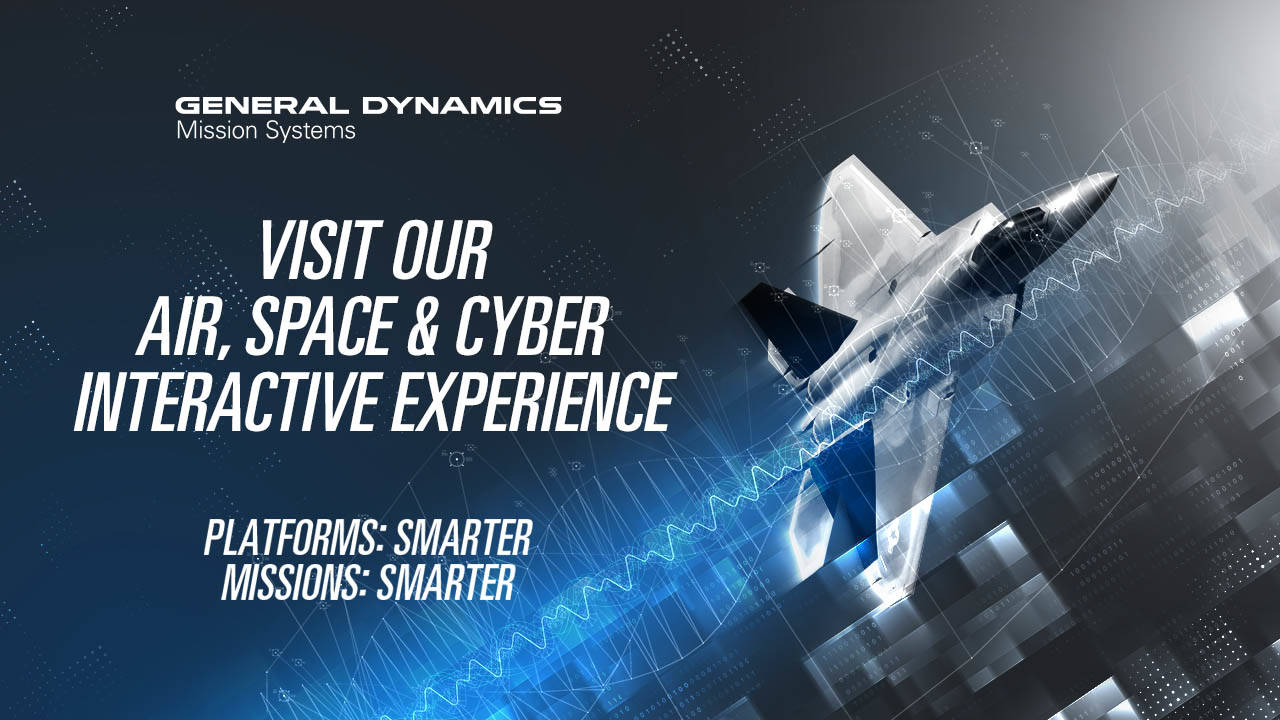 AFA Air Space Cyber Conference Virtual Booth General Dynamics Mission