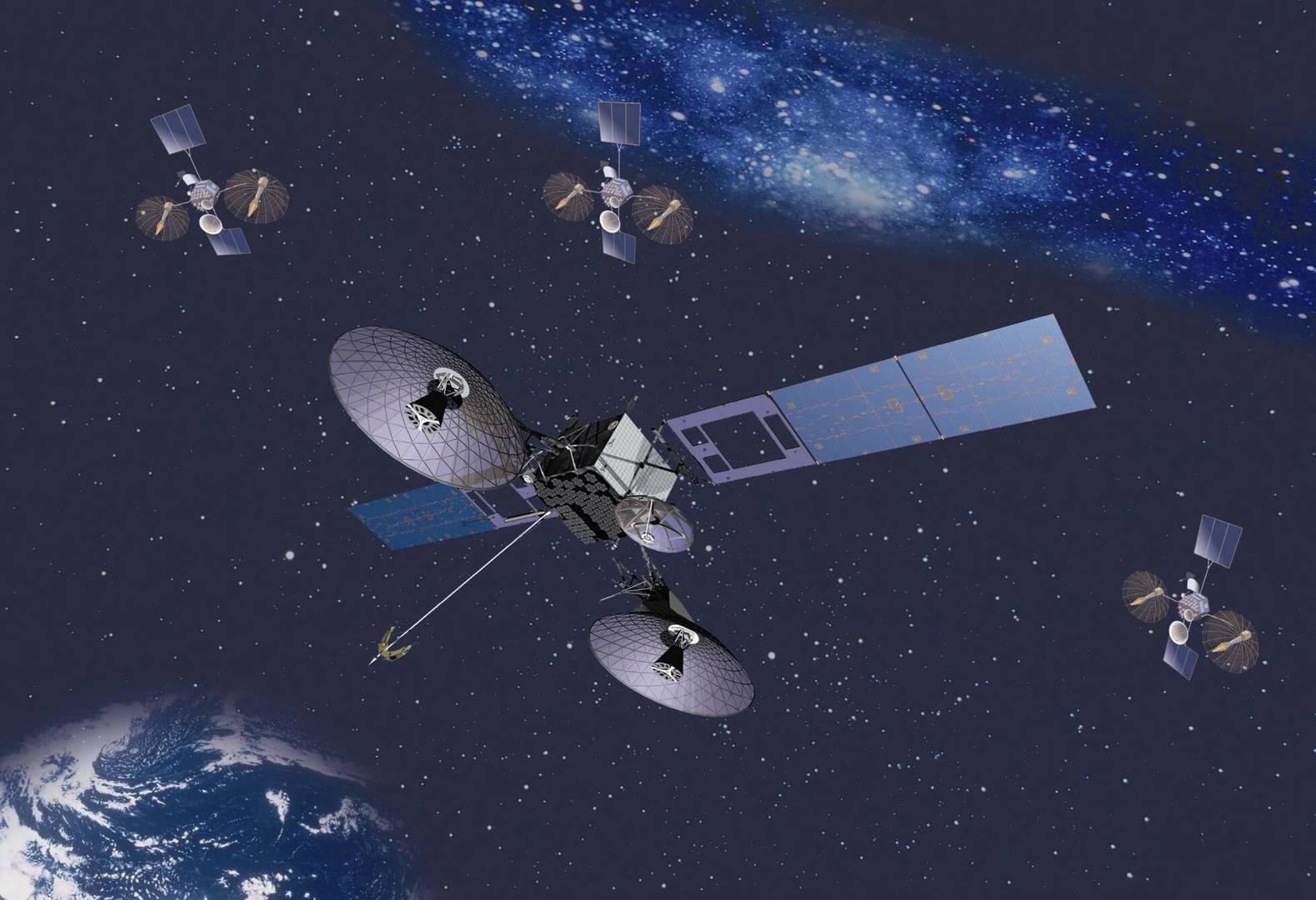 NASA TDRS II Space Communications Co Tracking & Data Relay Satellite STICKER