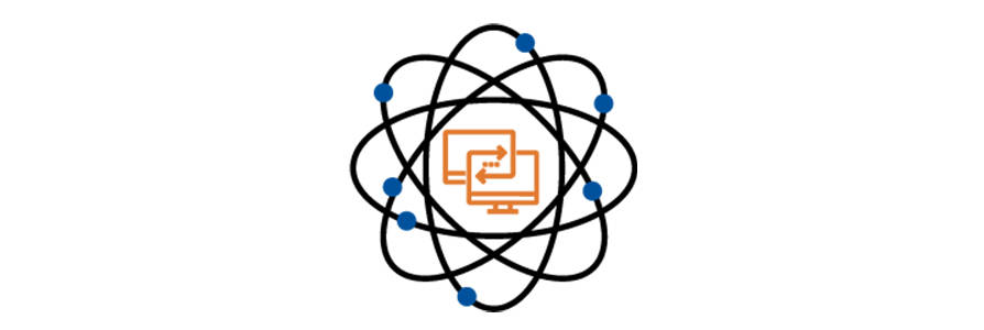 Quantum Comms Networking Icon