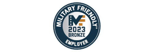 Military Friendly Employer Bronze Award 2023