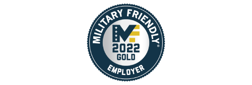 Military Friendly Gold Award 2022