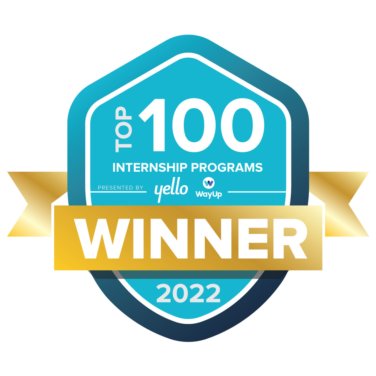 WayUp 100 Winners logo