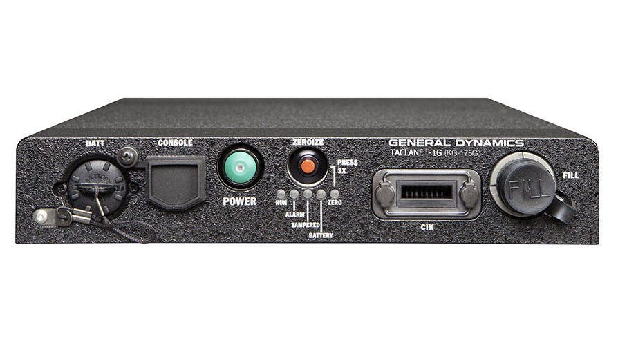 Cyber and Electronic Warfare Systems - TACLANE-1G (KG-175G) Encryptor Front - Image