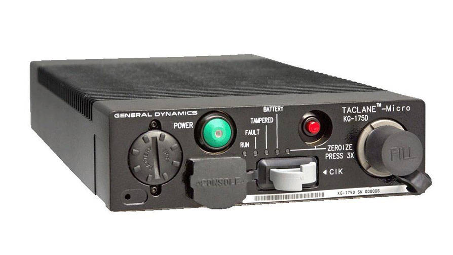 TACLANE-Micro (KG-175D) Encryptor - General Dynamics Mission Systems