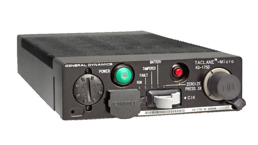 Cyber and Electronic Warfare Systems - General Dynamics TACLANE-Micro (KG-175D) Encryptor - Image 