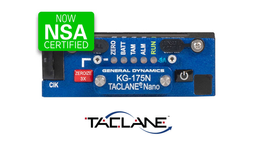 TACLANE-Nano (KG-175N) NSA Certified