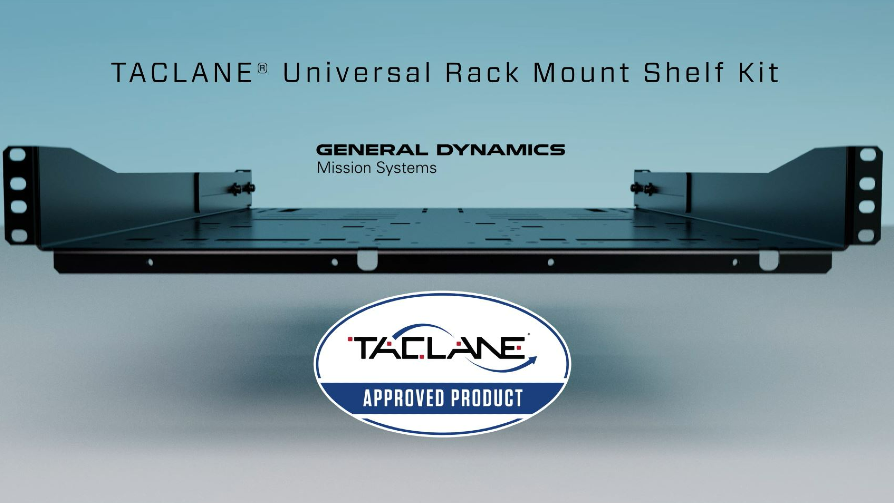 TACLANE Universal Rack Mount Shelf Kit - General Dynamics Mission Systems