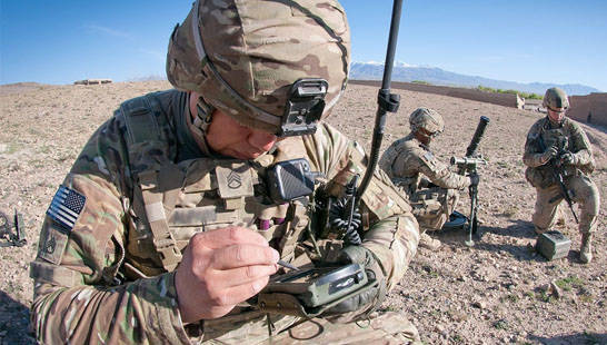 Common Hardware - Soldier using Handheld