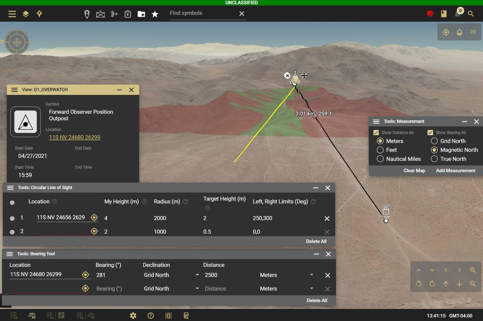 GeoSuite Geospatial Analysis Screenshot