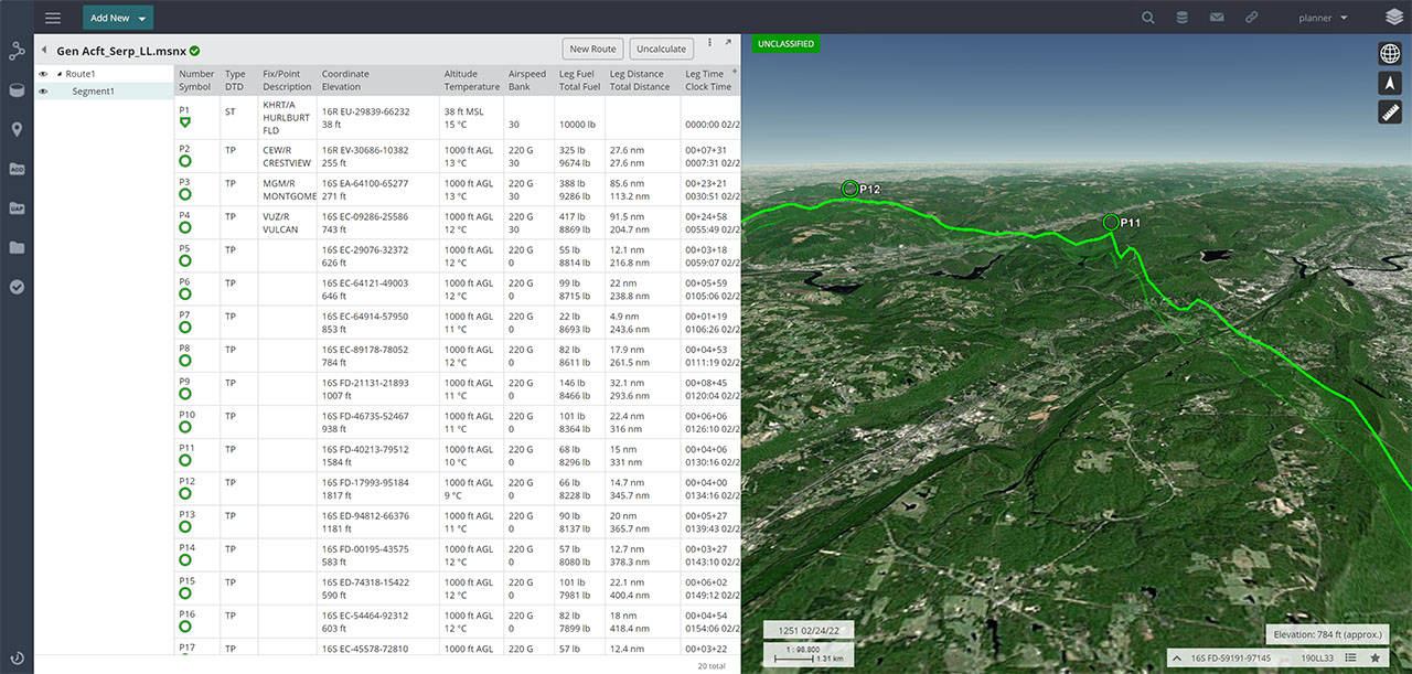 IMPACT Integrated Mission Planning Airspace Control Tools Screenshot 3