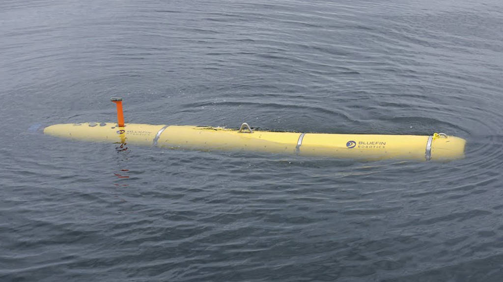 Bluefin-21 (BF21) UUV In Water