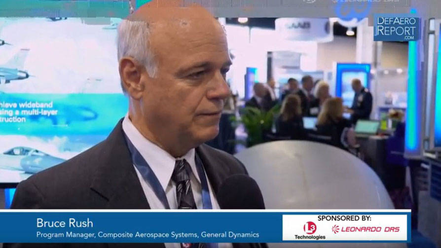 Video - GD's Rush on F-16 Wideband Radome's Function, Capabilities, Design Challenges