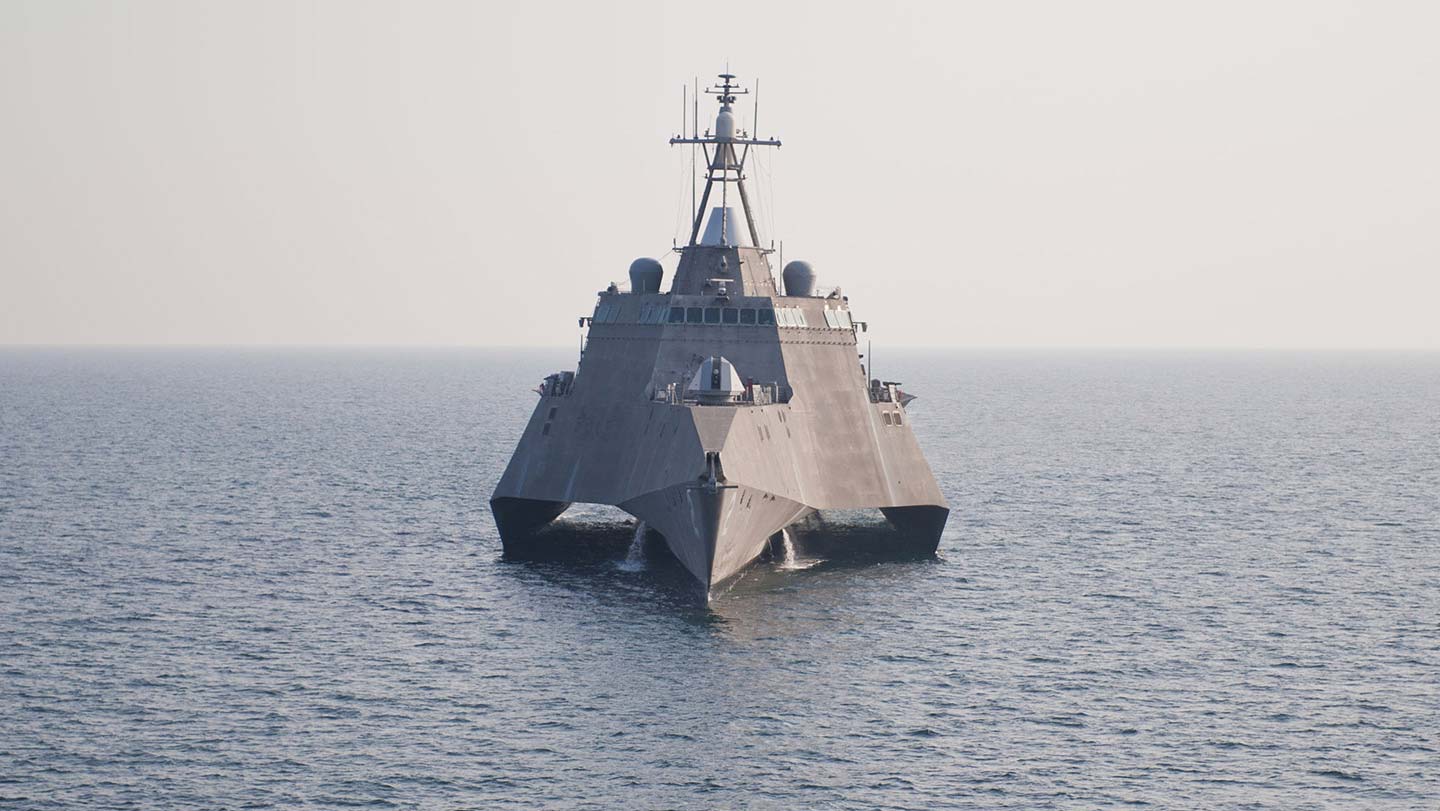 LCS 2 USS Independence Maiden Voyage