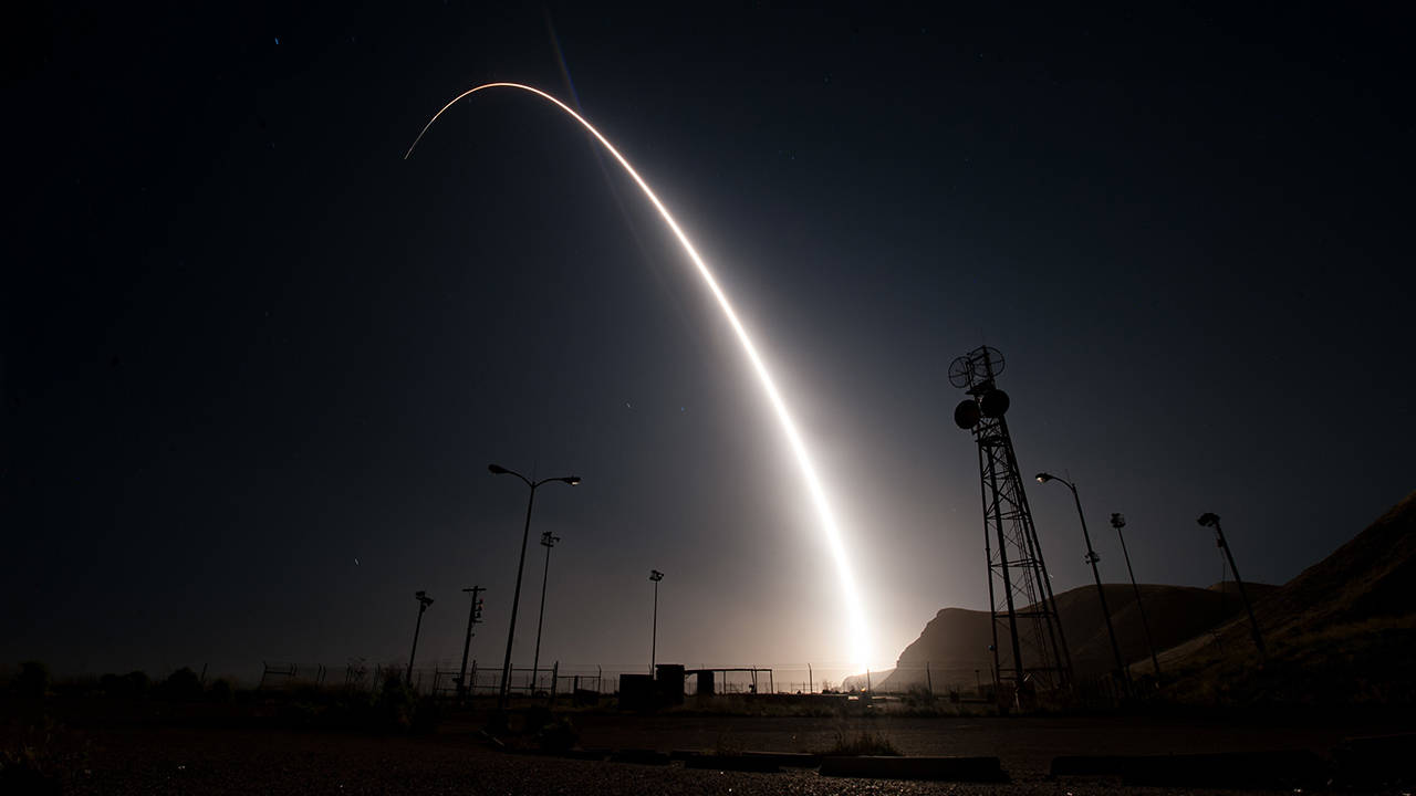 Air Force Minuteman III Launch