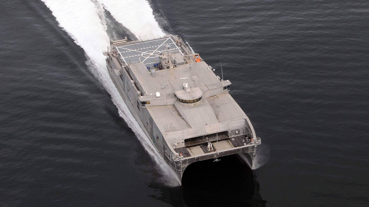 US Navys Expeditionary Fast Transport EPF Youtube Video