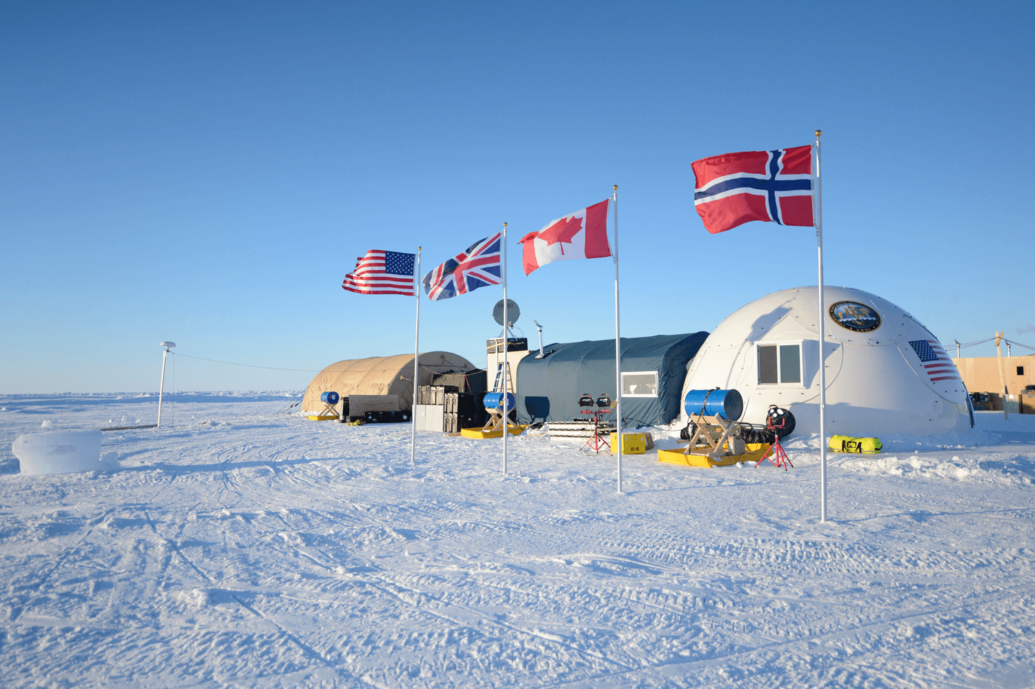 US NAvy Camp Sargo during icex