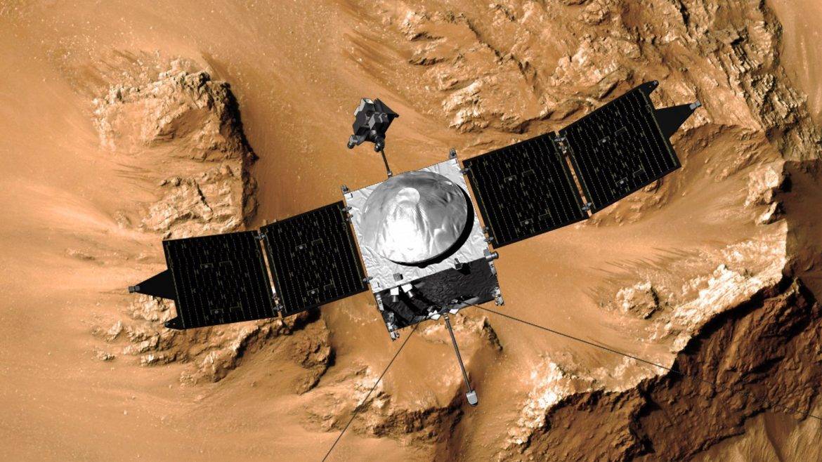 Maven Mars Surface