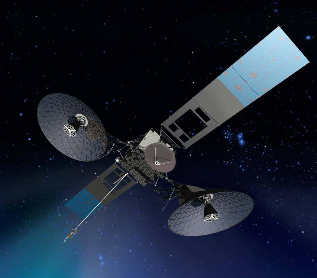 Space - TDRS Satellite Illustration