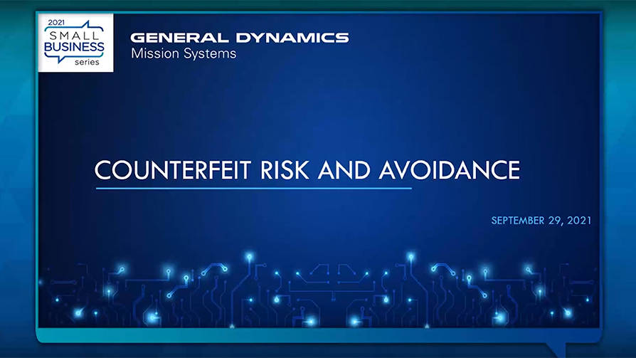 SBS 2021 - Counterfeit Risk & Avoidance