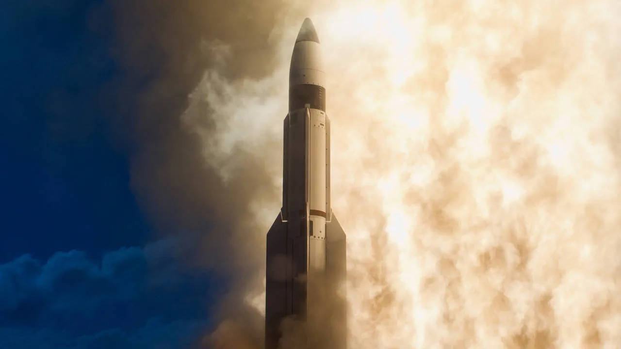 Rendering of SM-3 Interceptor