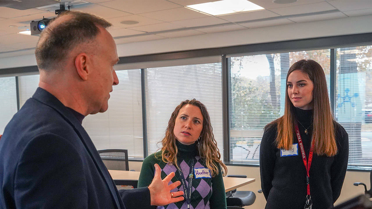 Chris Brady with GDMS Employees 2