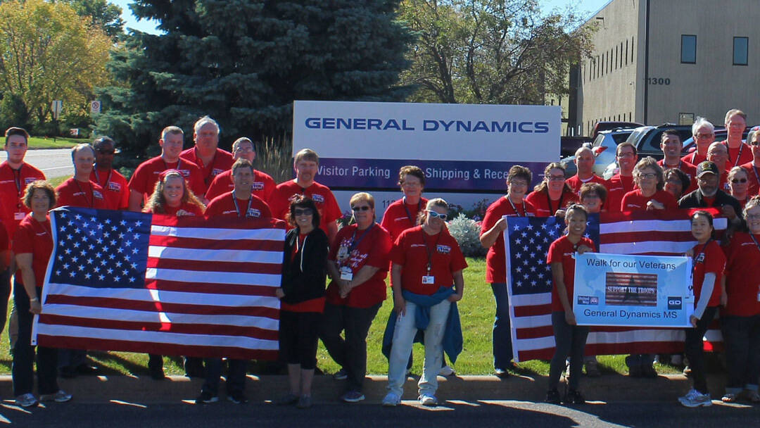 General Dynamics Community Investment Red Shirt Day