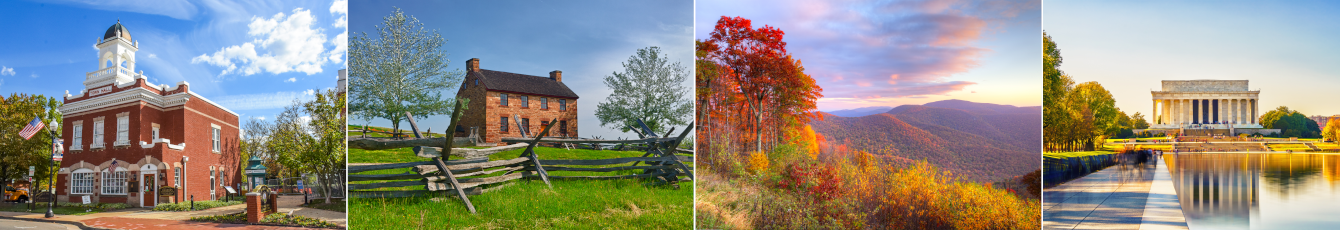 Filmstrip image of Manassas locations
