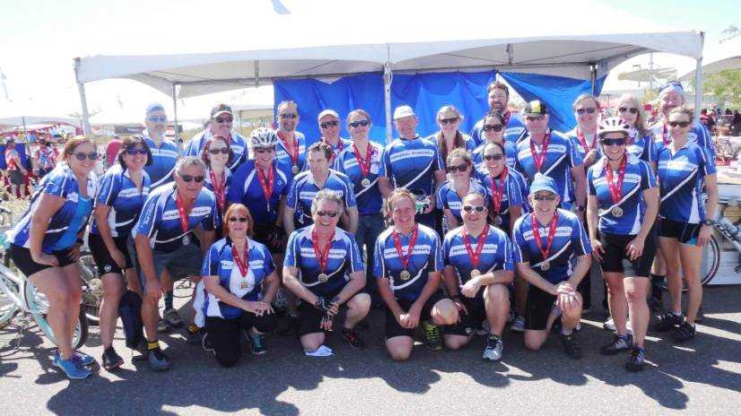 Phoenix AZ Tour De Cure General Dynamics Team