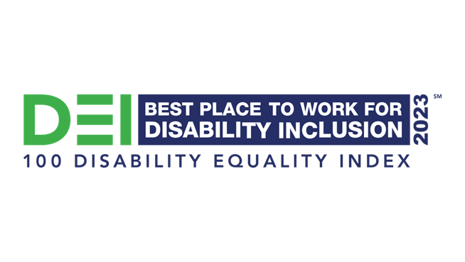 DEI Best Place To Work For Disability Inclusion 2023