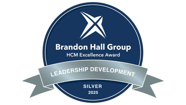 Brandon Hall Group HCM Excellence Leadership Development Silver Award