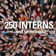 GDMS Interns 250 and growing