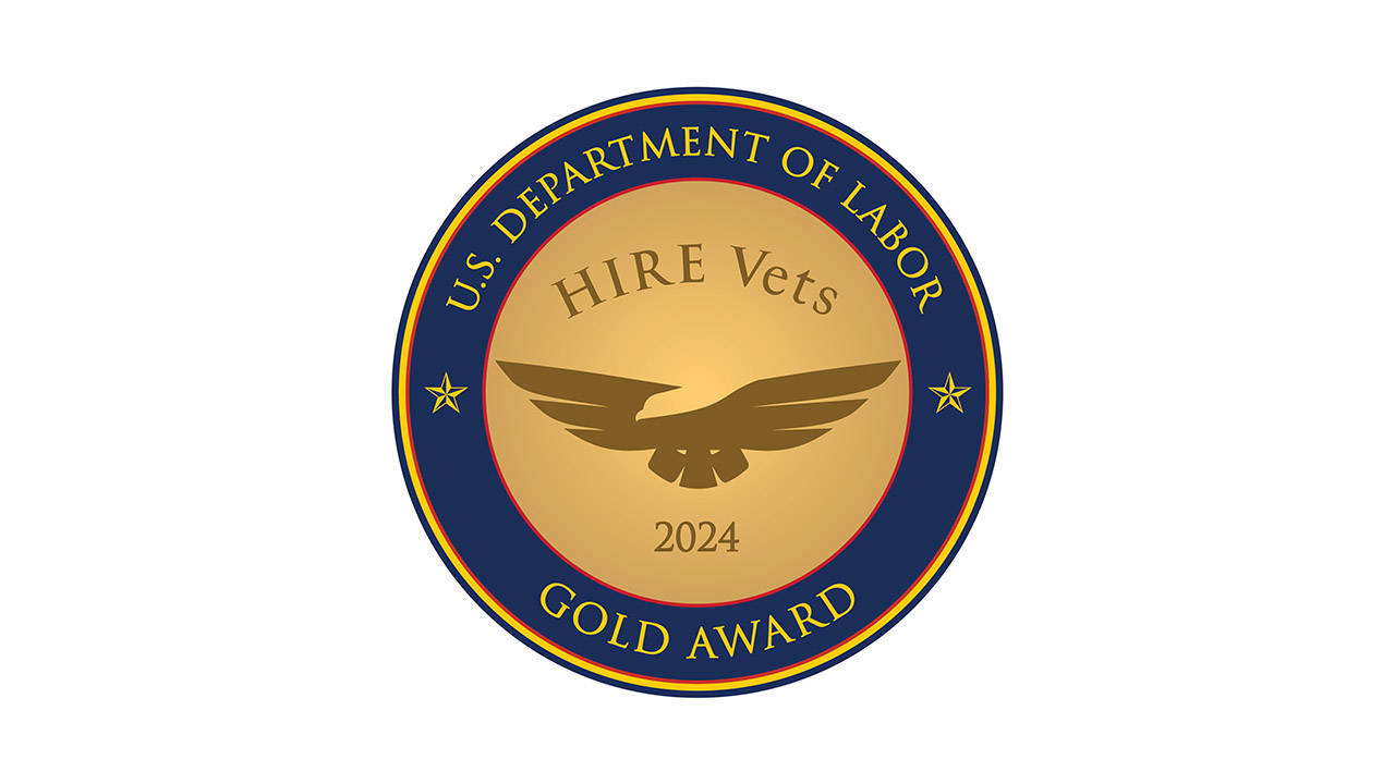 Hire Vets Gold Award 2024