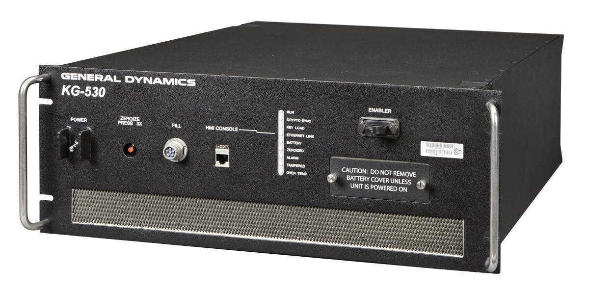 Cyber and Electronic Warfare Systems - KG-530 High Speed SONET Encryptor Front - Image