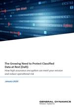 The Growing Need to Protect Classified Data at Rest DAR Whitepaper Cover