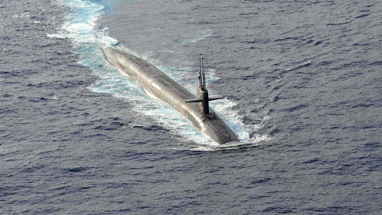 Ohio-class submarine USS Kentucky SSBN 737