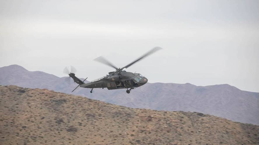 UH-60 Blackhawk during Project Convergence - Capstone 4