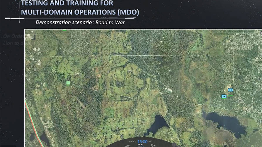 Multi-Domain Operations Environment – Tactical Scenario
