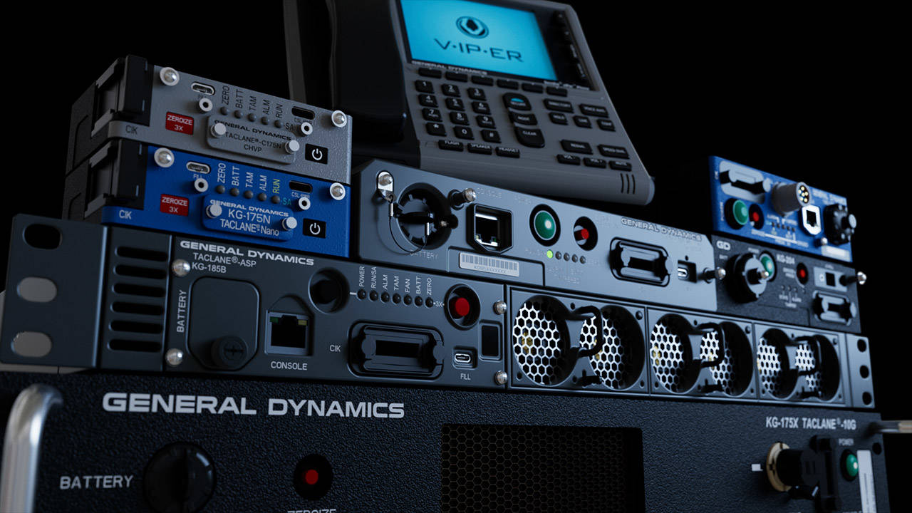 General Dynamics Encryption Products Stack