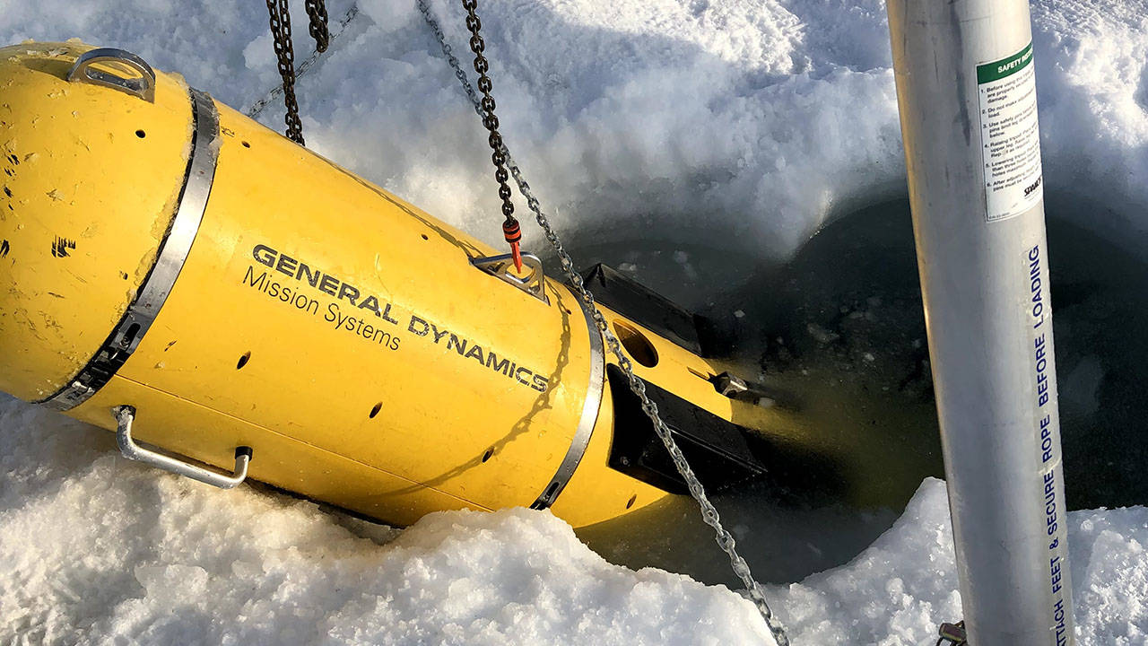 ICEX 2020 Bluefin-21 Macrura UUV