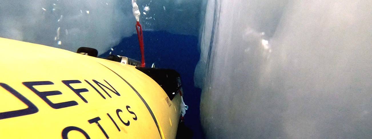 UUV Final Launch Under Ice