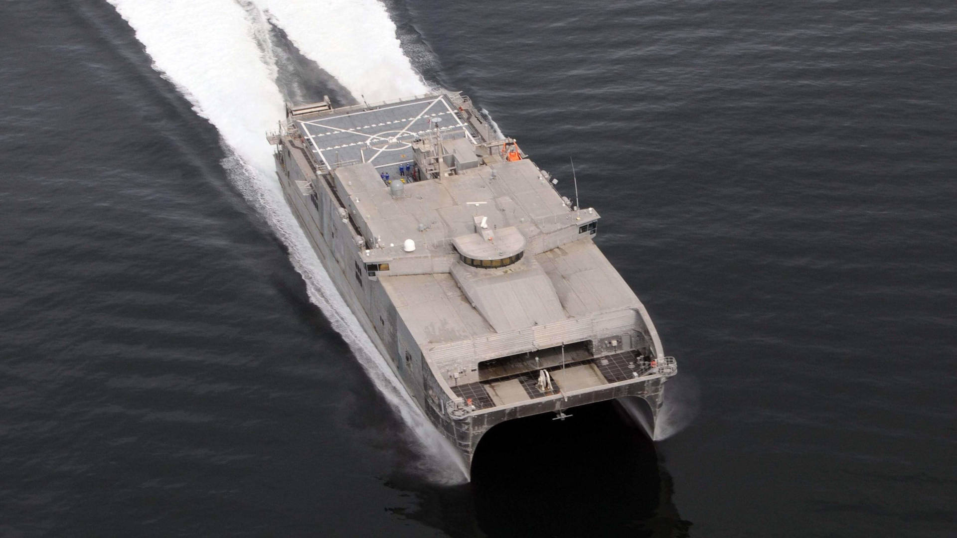 Joint High Speed Vessel - JHSV Overhead Shot
