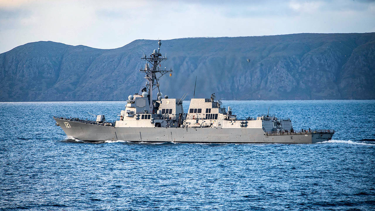 Arleigh Burke-class destroyer USS Petersen DDG 121