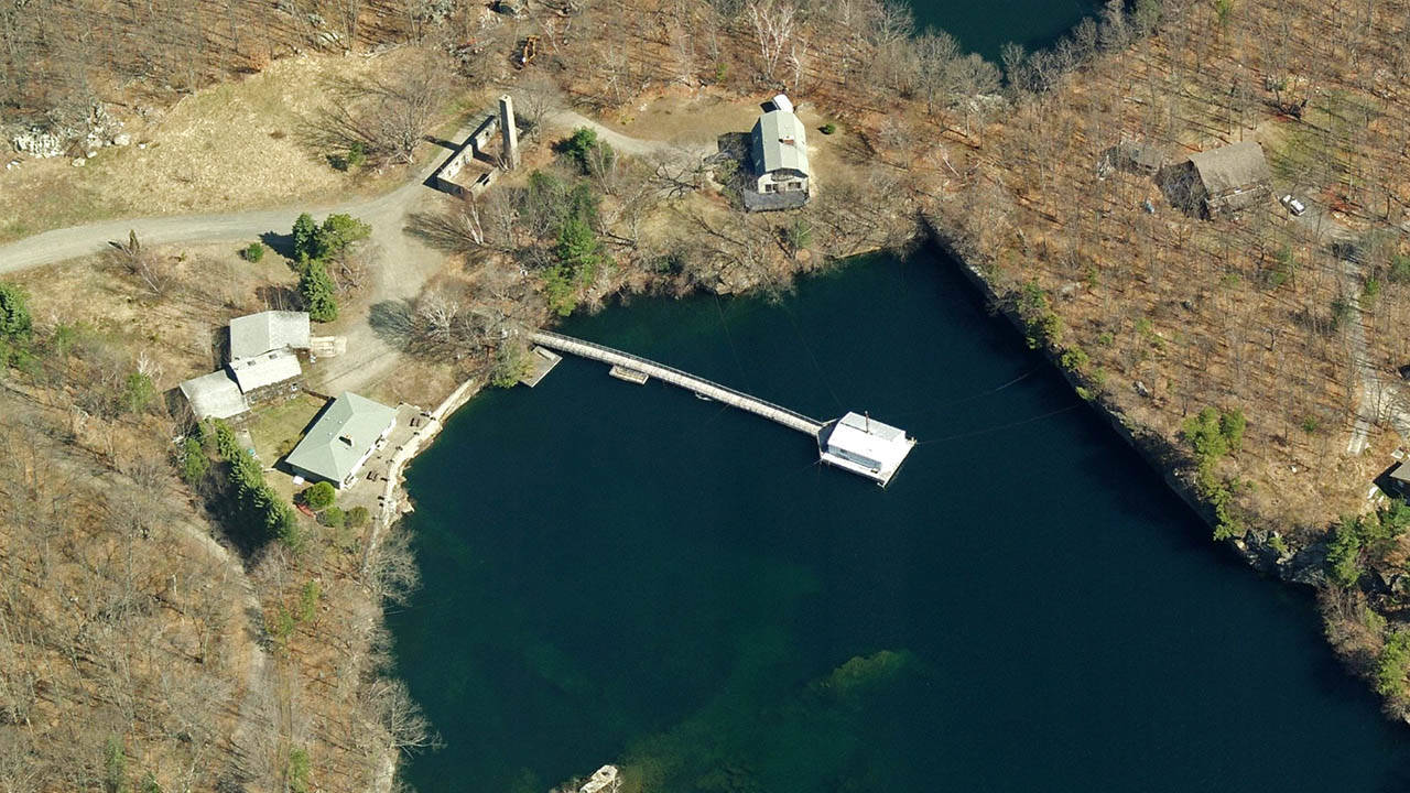 Acoustic Testing Facility in Gloucester MA Overhead