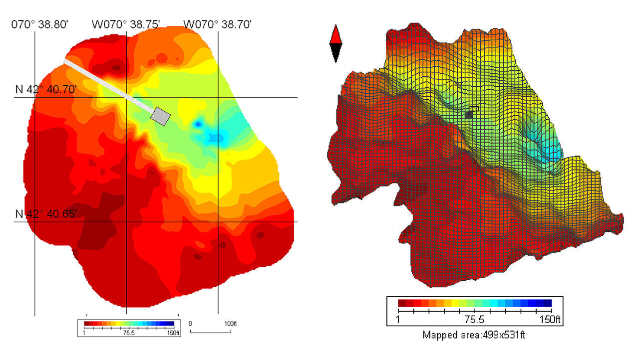 Acoustic Testing Facility Site Depth Profile