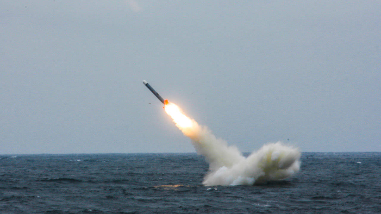 Tomahawk cruise missile launched submarine USS Pasadena