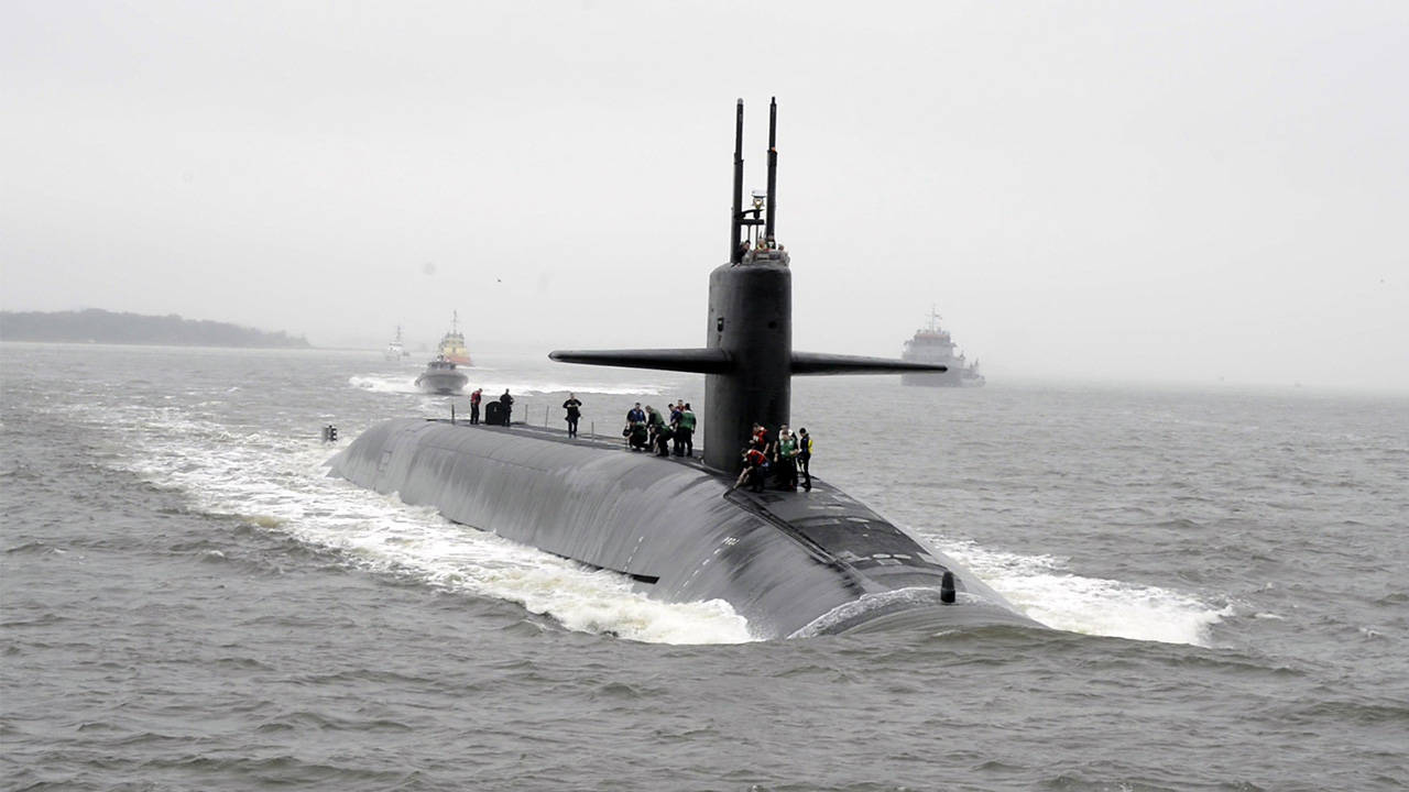 USS Alaska Ohio-class Submarine SSBN 732
