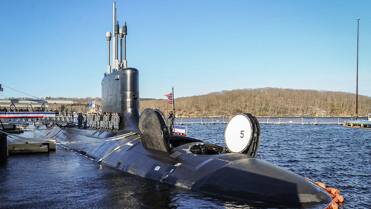 Virginia-class Submarine USS Colorado SSN 788 prior to commissioning