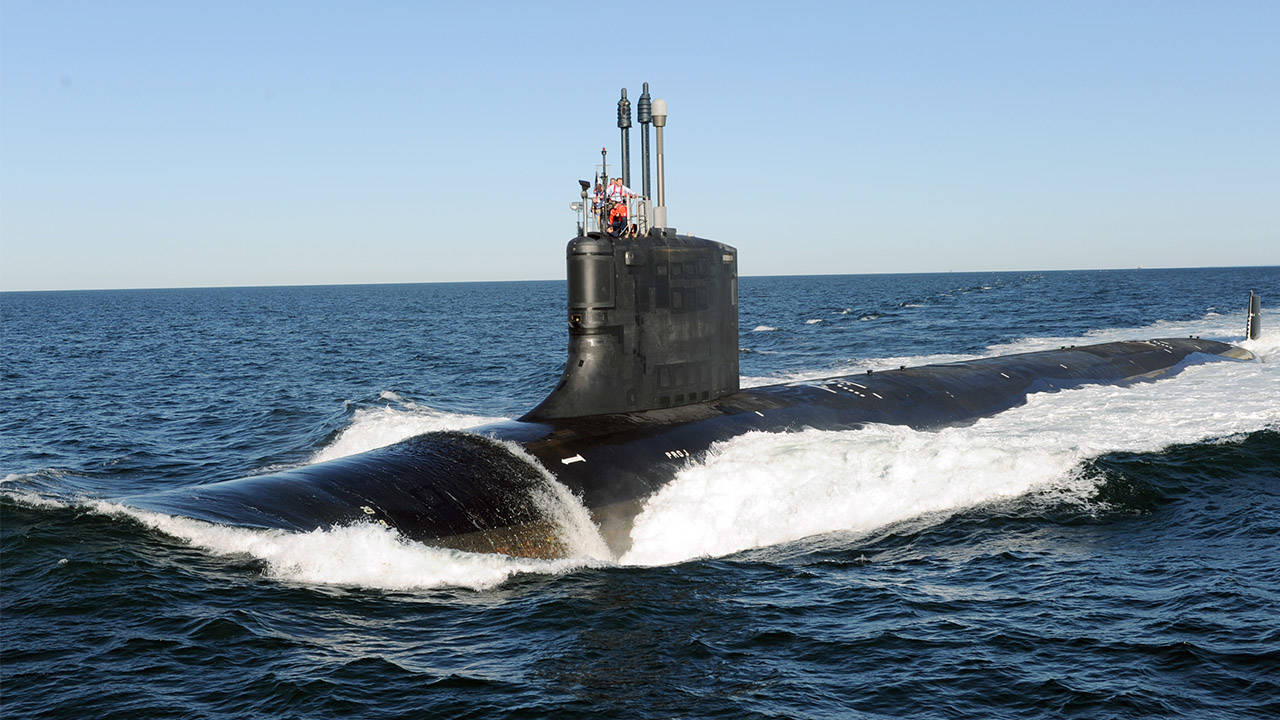 USS Missouri Virginia-class Submarine Sea Trials