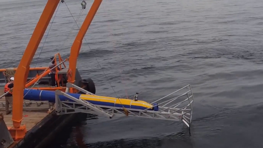 Knifefish Surface Mine Countermeasure Video